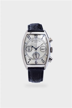 FRANCK MULLER<BR>Mod. “Casablanca Chronograph Magnum”, ref. 6850, anni 2000