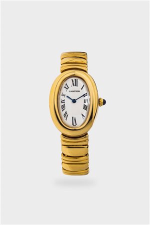 CARTIER<BR>Mod. “Baignoire”, ref.66046, serie recente