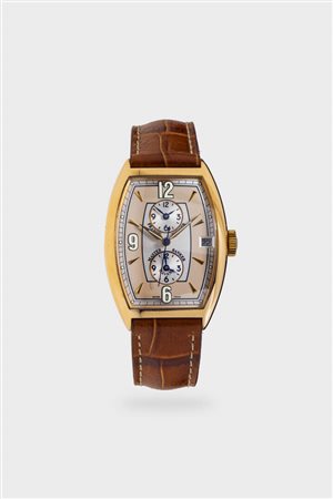 FRANCK MULLER<BR>Mod. “Master Banker Havana”, ref.5850MBHV, anno 2010 circa