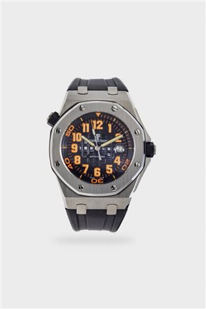 AUDEMARS PIGUET<BR>Mod. “Offshore Boutique Special Edition”, ref.1571ST, anni 2000