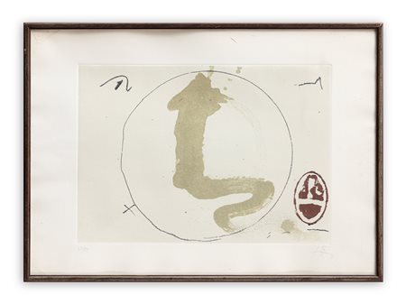 ANTONI TÀPIES (1923-2012) - Cercle i fletxa, 1982