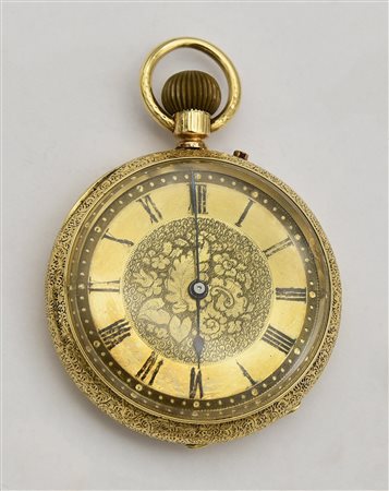 Orologio da tasca John Bennett, London, fine 800, oro 18K, Ref. 56103 CASSA:...