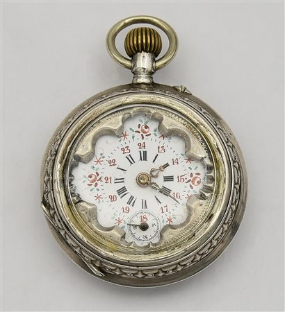Orologio da tasca, Svizzera, primi 900, argento 800/1000 CASSA: in argento...