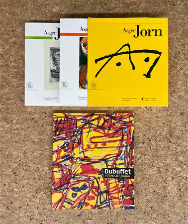 ASGER JORN E JEAN DUBUFFET - Lotto unico di 2 cataloghi