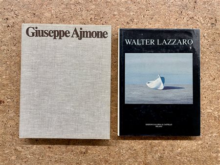 GIUSEPPE AJMONE E WALTER LAZZARO - Lotto unico di 2 cataloghi