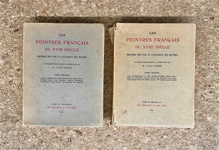 PITTURA FRANCESE DEL XVIII SECOLO - Lotto unico di 2 cataloghi