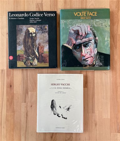 SERGIO VACCHI - Lotto unico di 3 cataloghi