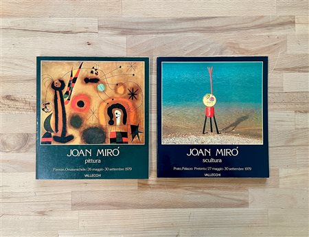 JOAN MIRÓ - Lotto unico di 2 cataloghi