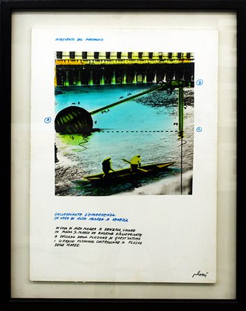FABRIZIO PLESSI, "Sperimentale galleggiante in caso di alta marea", anni 70