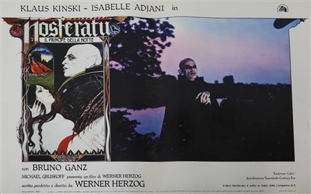 Fotobusta ''Nosferatu il principe della notte'', 1979