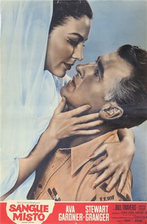 Fotobusta ''Sangue misto'', 1959