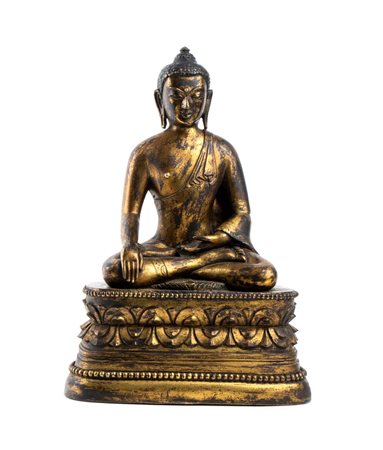  
BUDDHA IN BRONZO DORATO 
 