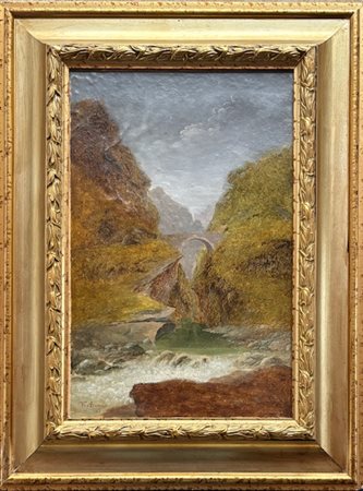 Vittorio Avondo, Torino 1836 - 1910, Paesaggio