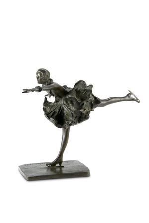 Da Paolo Troubetzkoy

"La pattinatrice" Parigi 1935
scultura in bronzo (cm 25x2