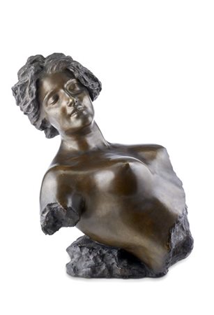 Giuseppe Renda "Estasi" 
scultura in bronzo (cm 60x45)
reca timbro dell'artista