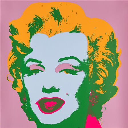 Andy Warhol (Pitsburg 1928-New York 1987) Marilyn Monroe 11.28 Serigrafia cm...