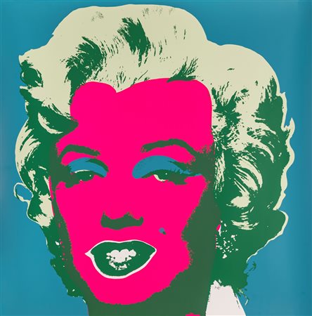 Andy Warhol (Pitsburg 1928-New York 1987) MARILYN MONROE 11.30 Serigrafia cm...