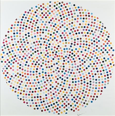 Damien Hirst (Bristol 1965) Valium 2000 Serigrafia a colori cm 125x125 - in...