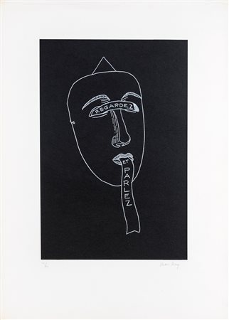 Man Ray (Philadelphia 1890-Parigi 1976) Les six masques voyants 1970...