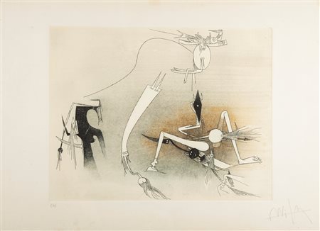 Wilfredo Lam (Sagua la Grande 1902-Parigi 1982) Senza titolo...