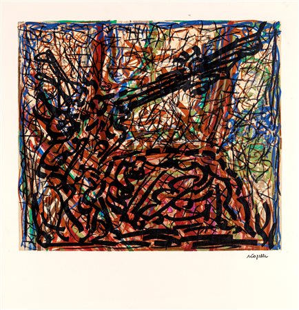 Jean-Paul Riopelle (Montreal 1923-Saint-Antoine-de-l'Isle-aux-Grues 2002)...