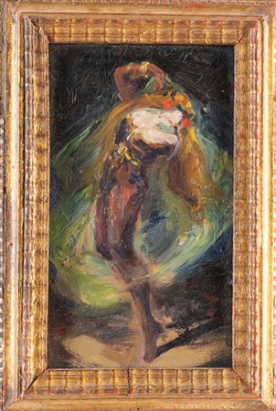 Pittore della fine del XIX secolo. Ballerina.