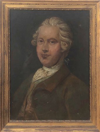 Maestro del XVIII secolo. Ritratto maschile.