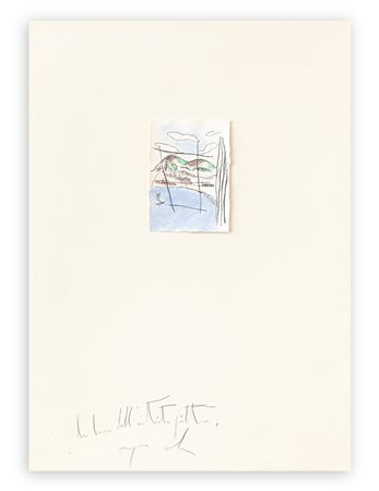 NICOLA DE MARIA (1954) - La barca dell'Artista pittore, 1981