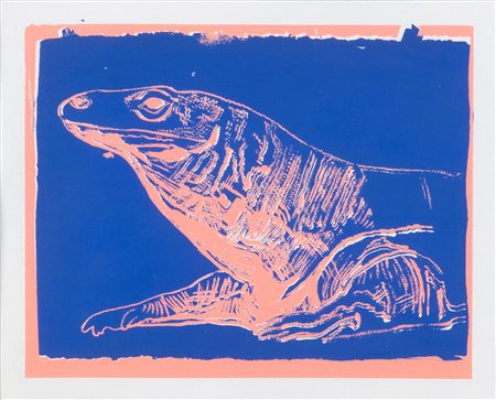 Andy Warhol (Pittsburgh 1928-New York 1987) Komodo Monitor Litografia 36x45,5 cm