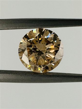 DIAMANTE NATURAL POLISHED 2,11 CT FANCY COGNAC - VS2 - MH30401