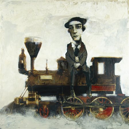 SILVERINI ANTONELLO - "The general (buster keaton)".