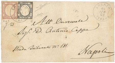 Antichi Stati Italiani - Napoli - Province Napoletane - Lettera (19 + 21d P.ti 9 cat.4850)