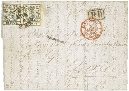 Antichi Stati Italiani - Parma - Lettera (11 cat.22000)