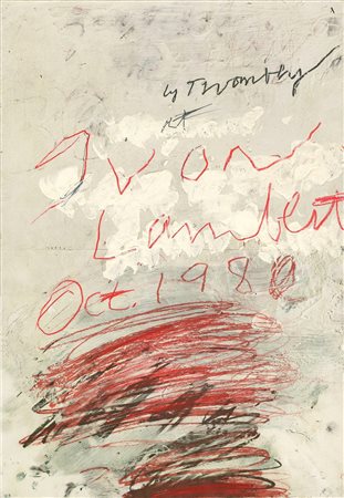 Cy Twombly “Poster project”