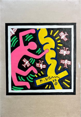 Keith Haring “Senza titolo” 1982