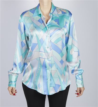 PUCCI EMILIO - Camicia con foulard.