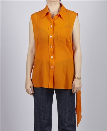 HERMES - Camicia arancione.