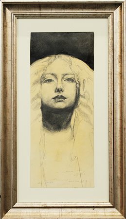 PIERO GUCCIONE, "Donna", 1969