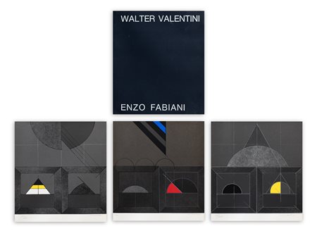WALTER VALENTINI (1928-2022) - Urbino: nero, polvere, argento, 1977