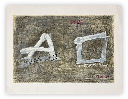 ANTONI TÀPIES - Senza Titolo, 1979