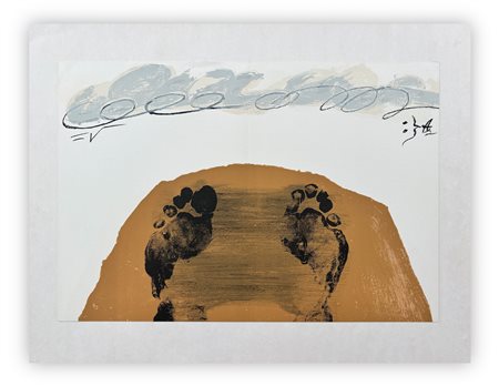 ANTONI TÀPIES - Senza Titolo, 1972