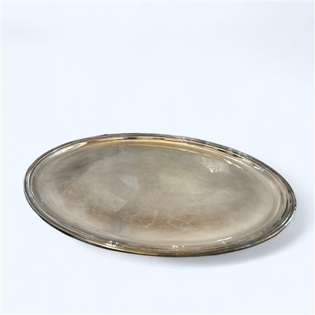 Greggio - Vassoio in argento metà XX secolo 48 x 36 cm In argento 800. Peso:...