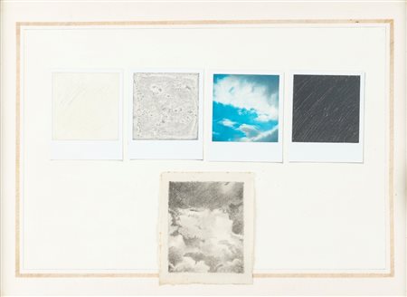 Sergio  Borrini (Asola (MN) 1942)  - Studio di nuvole, 1980