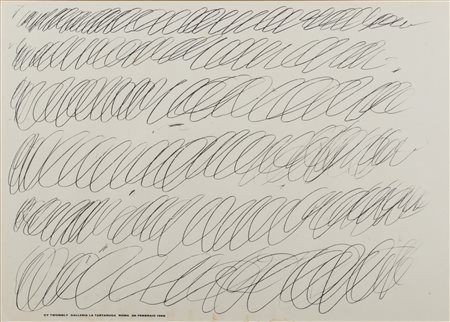 Cy Twombly (Lexington 1928-Roma 2011)  - Cy Twombly