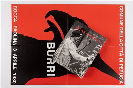 Joseph Beuys (rif.) - lotto composto da 01 poster e 01 catalogo (a;b)