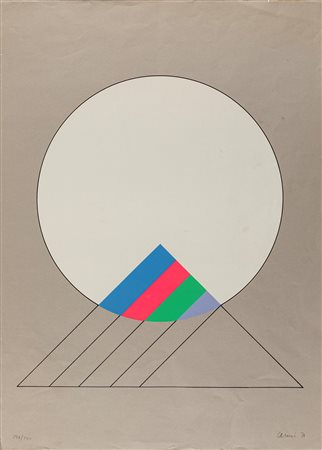 Eugenio Carmi (Genova 1920-Lugano 2016)  - Senza titolo, 1971