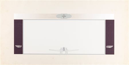 Gianni Piacentino (Coazze 1945)  - Senza titolo (Progetto), 1981