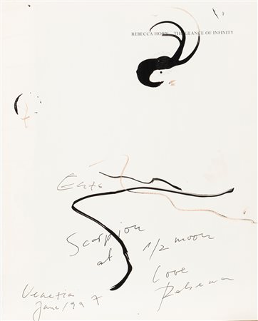 Rebecca Horn (Michelstadt 1944)  - Scorpion and 1/2 moon, 1997