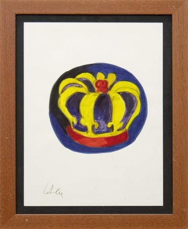 Marco Lodola, Senza titolo, 2005, pennarello e lapis su carta, 33x24 cm,...