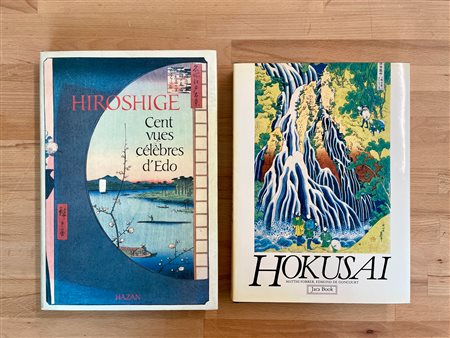HOKUSAI E HIROSHIGE - Lotto unico di 2 volumi: